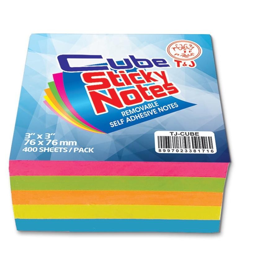 

Sticky Notes TJ - Cube / Tom and Jerry Sticky Notes / Kertas Notes Persegi 3x3 - Pack RB07
