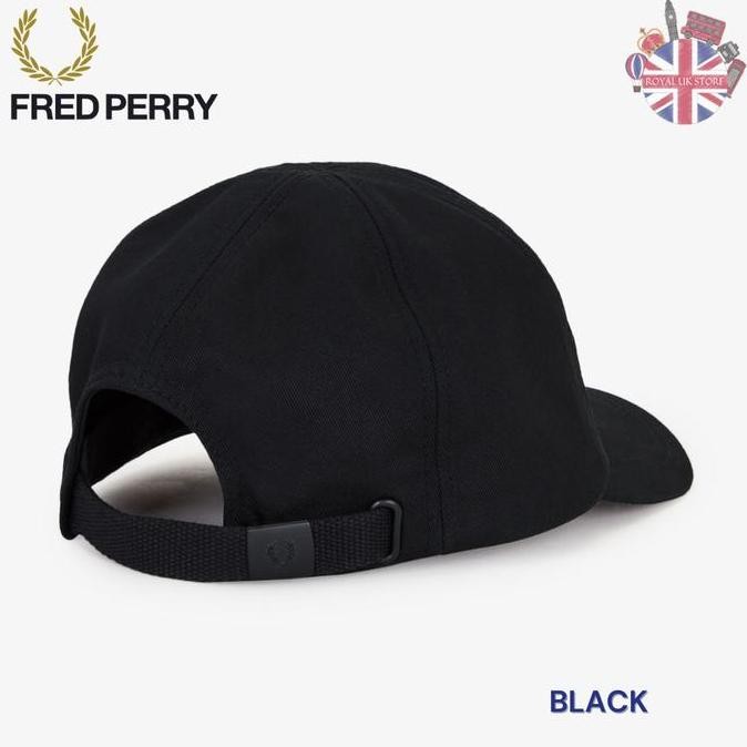 Murah Fred Perry Classic Pique Cap/Hat/Topi Baseball [100% Original Fred Perry Uk]