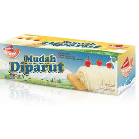 

Baru Keju Emina Shred 2KG - Keju Cheddar Mudah Diparut Cocok untuk Masakan