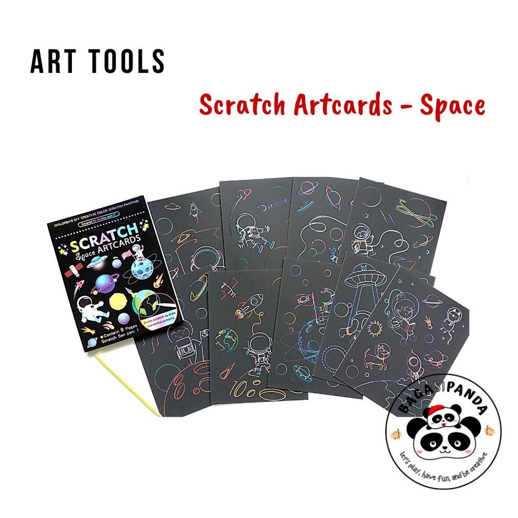 

Scratch Art Cards Bergambar ukuran A5 RB07