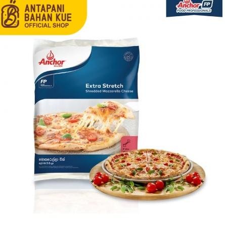 

Baru Keju Mozarella Anchor Sheredded/Mozzarella Anchor Parut 1Kg | Keju Mozzarella Pizza Leleh Melt Topping
