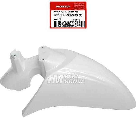 61100-K93-N00Zq Slebor Depan Scoopy Esp K93 2017 - 2019 Stylish Putih Mutiara