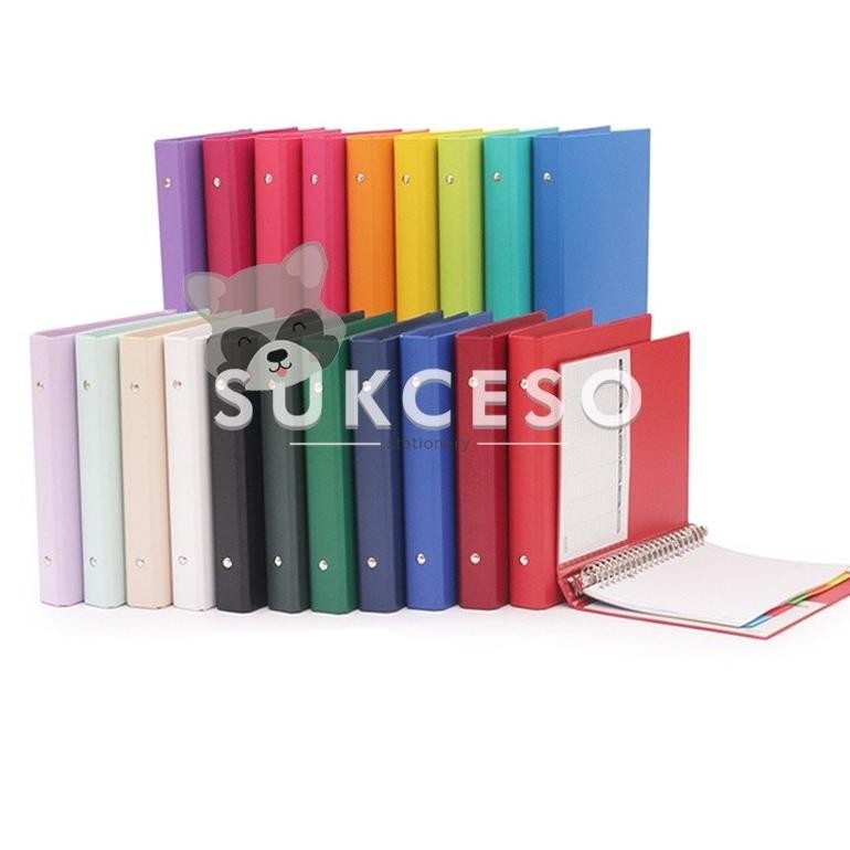 

Bantex School Binder A5 1324 / Binder Loose Leaf Ring Besi Lucu Unik Murah RB07
