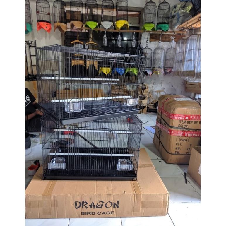 READY STOCK Kandang Kotak Besi 60*40*40 Kandang Ternak Burung Kandang Suger Glider Burung merk drago