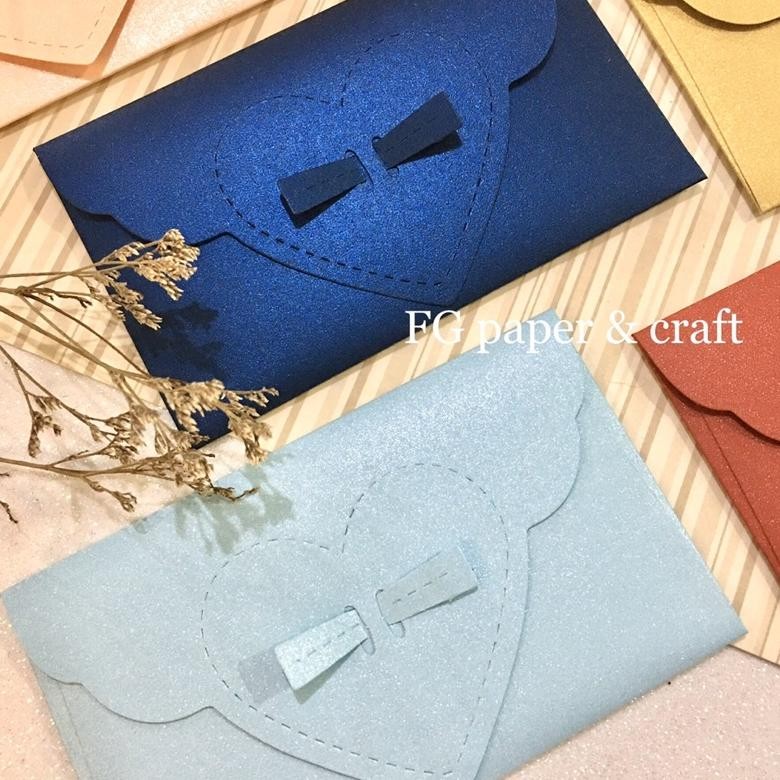 

Amplop Gift 6pcs Heart Knot 7x11.5cm by fgpaper RB07