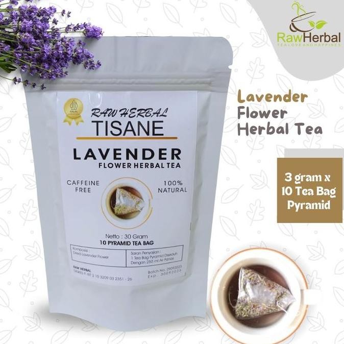 

SALE!!! Lavender Flower Tea / Tea Bag Pyramid (3gr x 10 Tea Bag Pyramid)