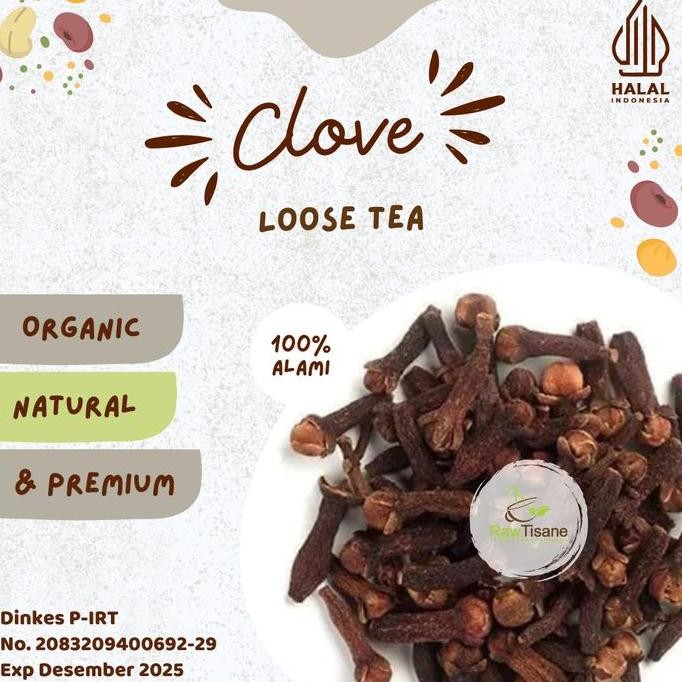 

SALE!!! Organic Clove Tea / Teh Cengkeh Organik - 50 Gram