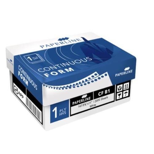 

Sale! Continuous Form Cf B1 Paperline 14 7/8 X 11 Inch 1 Ply - Kertas Komputer