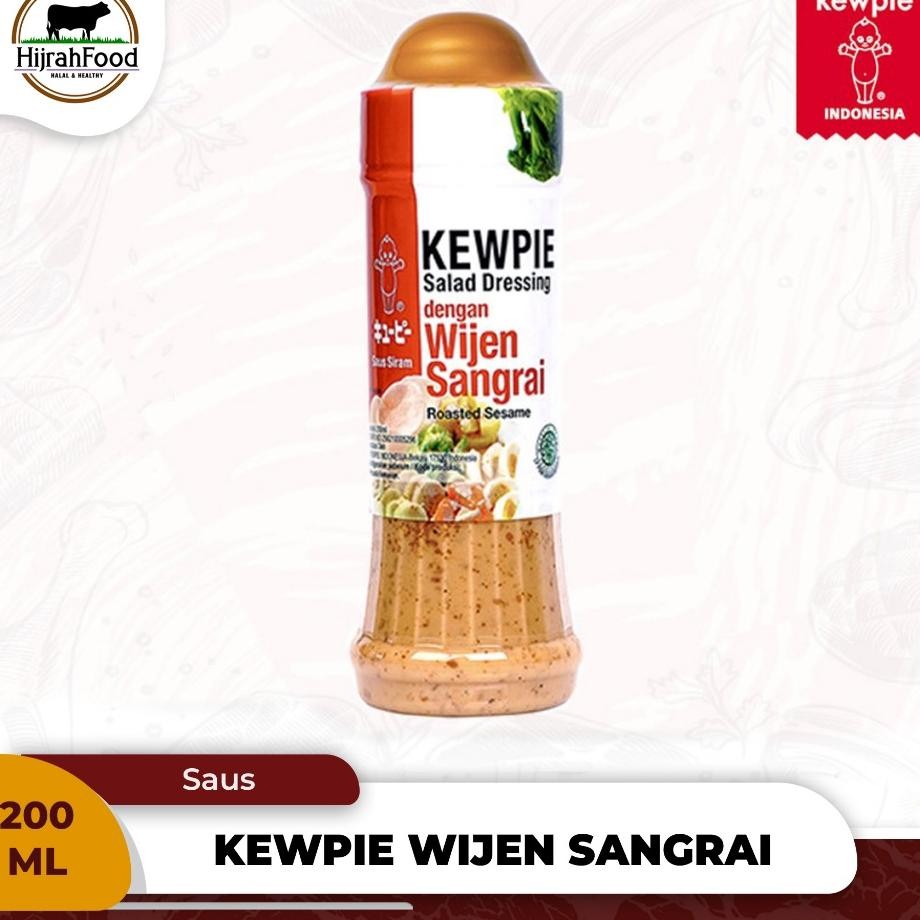 

Kewpie Salad Dressing Saus Roasted Sesame Wijen Sangrai Qty. 200 Ml
