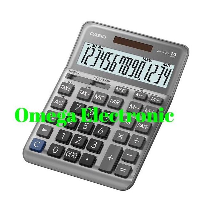 

Terlaris Casio Dm-1400F - Calculator Desktop Kalkulator Meja Kantor Dm 1400 F