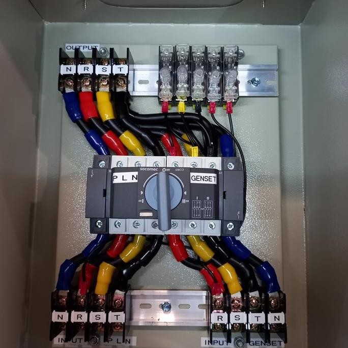 

Terlaris Panel Cos Pln Genset 40A 63A Socomex Komplit