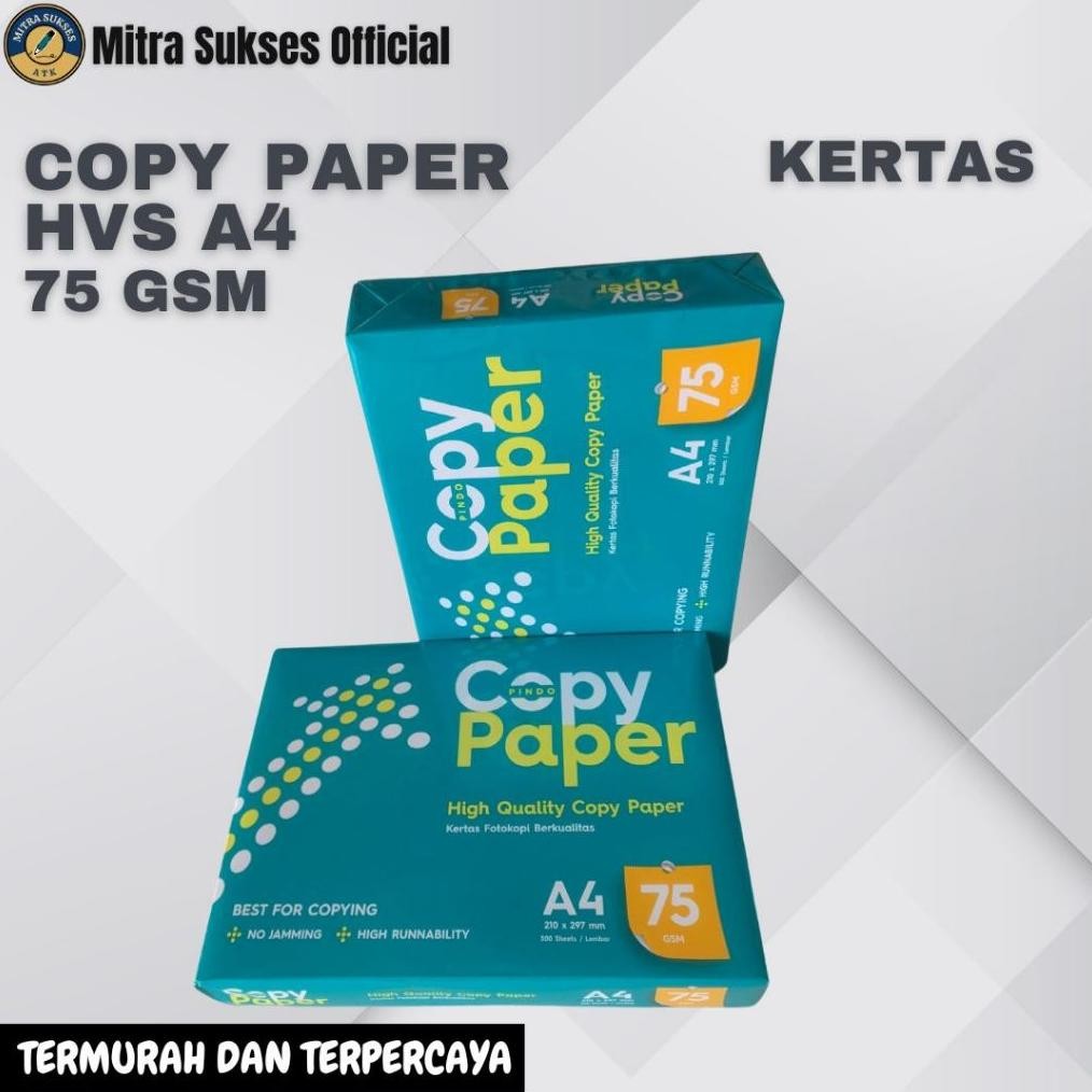 

Sale! Kertas Hvs A4 75Gsm Paperone | 1 Karton | Kertas Fotokopi
