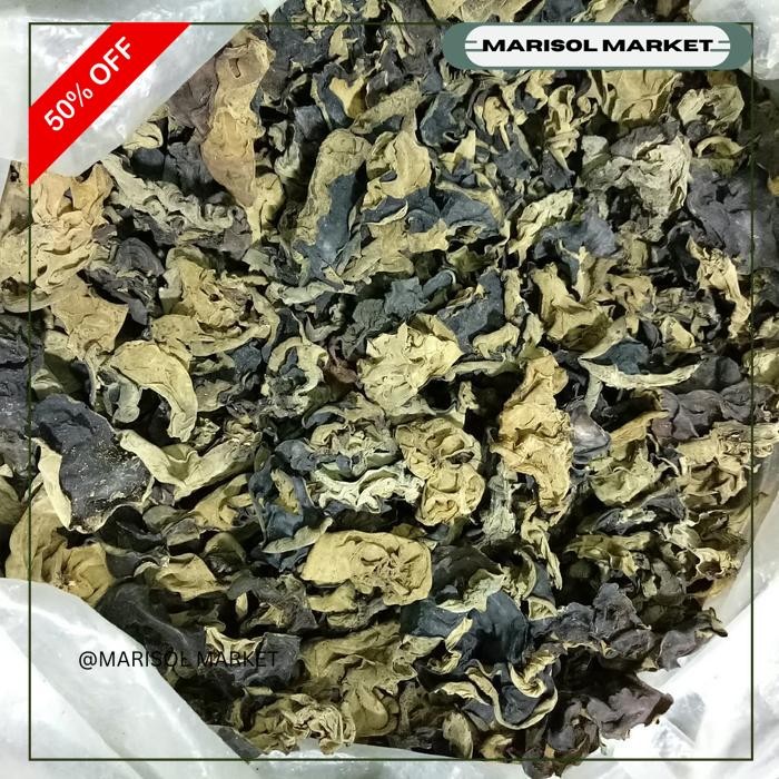 

JAMUR KUPING HITAM PUTIH IMPORT 100GR KERING SUPER DRIED HEI BAI MU ER DISKON GEDE