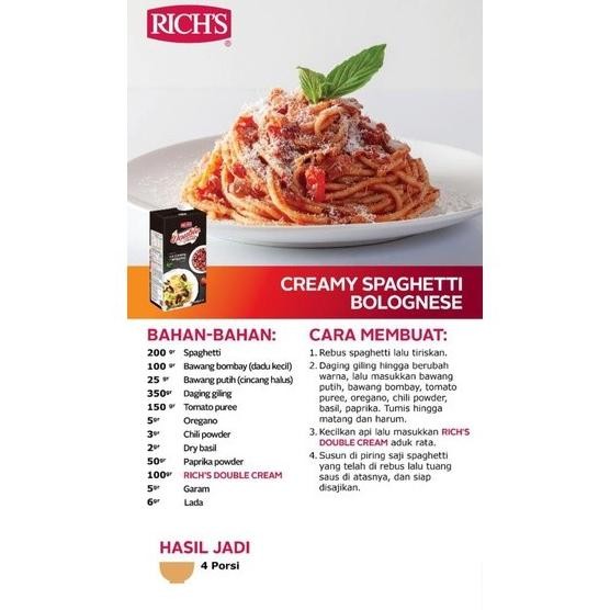 

(Expert) Richs Double Cream 1L ( Cooking ,Whipping And Pouring )