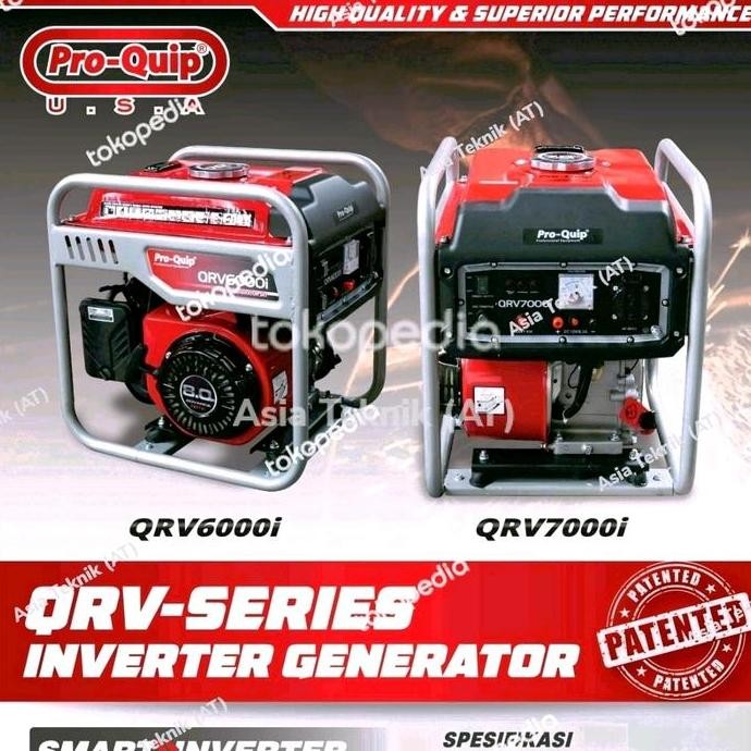 

Terlaris Genset Inverter 3500 Watt Maks 3700 Watt Proquip Usa Qrv7000I