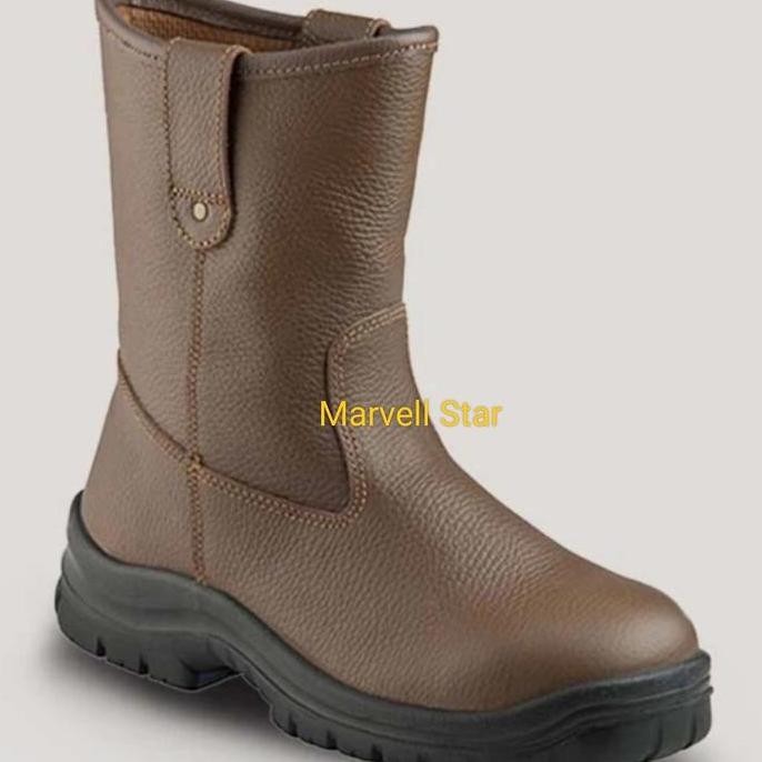 

Terlaris Sepatu Safety Krushers Texas Brown