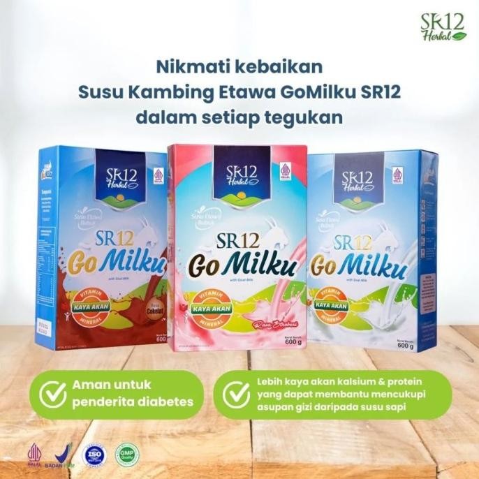 

(Expert) GO MILKU SR12 SUSU KAMBING ETAWA HALAL BPOM MENINGKATKAN KESEHATAN IMUN TUBUH MELANCARKAN ASI ASLI