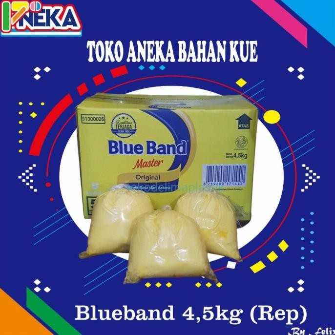 

(Expert) Blueband Master 4.5kg / Margarin Blue Band Master 4.5kg ( repack ) 1kg