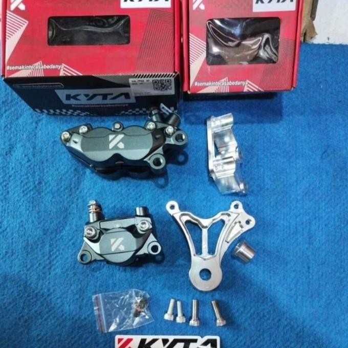 KALIPER CALIPER REM DEPAN BELAKANG NINJA R SS RR KRR PAKETAN KTC KYTACO ORIGINAL