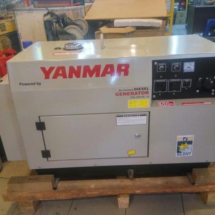

Terlaris Genset Yanmar 5 Kva Ydg5001Se-D.