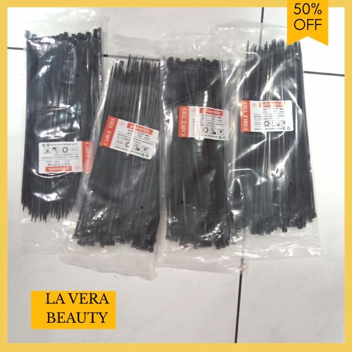 

100 BUAH / 1 KANTONG KABEL TIES TALI JIRET 20 CM LEBAR 2.5 MM X 200 MM OBRAL DISKON