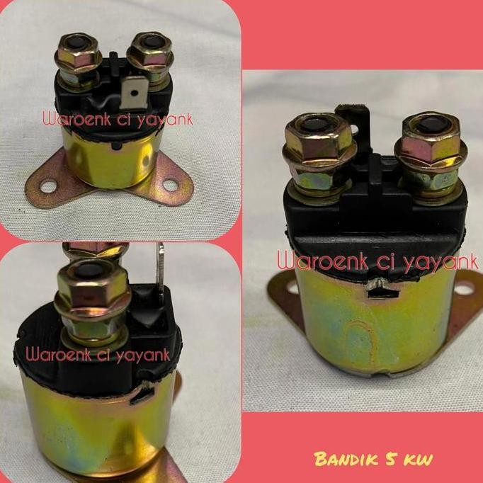 

Terlaris Bandik Dinamo Relay Stater Generator Genset Ec 6500 Bensin