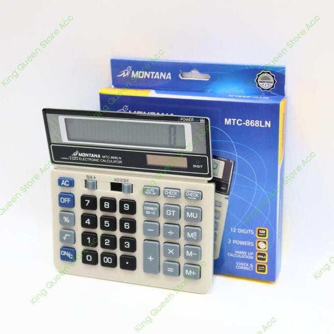 

restock Montana Calculator Desktop MTC-868L Kalkulator Montana MTC 868L