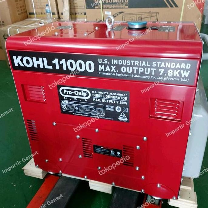 

Terlaris Silent Diesel Genset 7500 Watt.. 10 Kva Infinite Heavy Duty