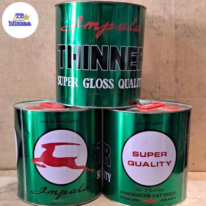 ready  Thinner Impala Thinner Cobra Merah Cobra Hijau Cobra Hitam Thiner Galon Thinner ND 5Ltr Galon