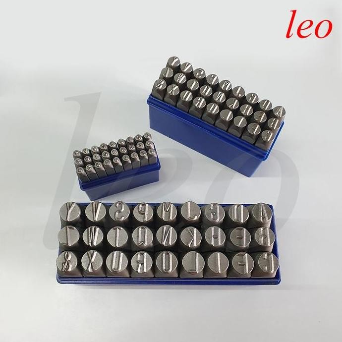 

Letter Punch 2/3/4/5/6/8/10/12.5 mm Ketok Huruf abjad Upright Stamp