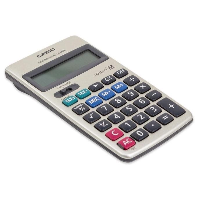 

restock Kalkulator Casio Practical Calculator HL-122TV Original 12 Digit