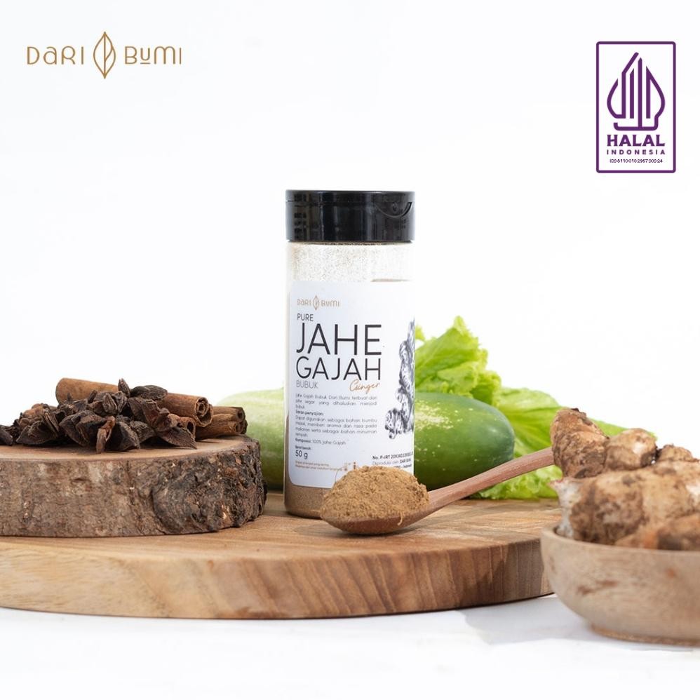 

Dari Bumi Jahe Gajah Bubuk 50 Gr Premium