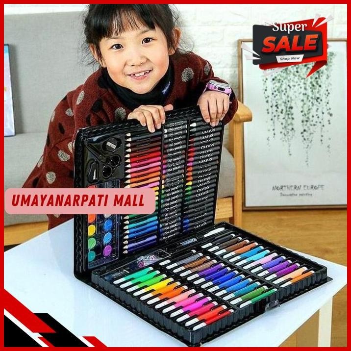 

CRAYON SET 150PCS / KRAYON MEWARNAI ANAK 150PCS / PENSIL WARNA SET BEST PRODUCT