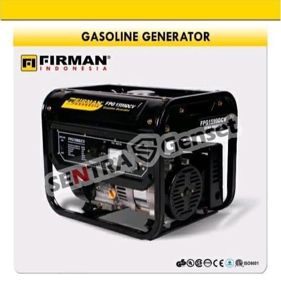 

Terlaris Genset 1000 Watt. Genset Firman Fpg 1599 Dcv