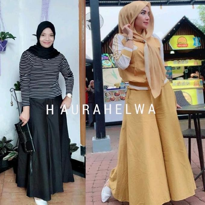 KULOT LEBAR PAYUNG KULOT PALLAZO HAURAHELWA