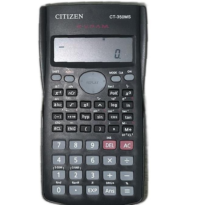 

restock Kalkulator Scientific CT 350MS - Kalkulator Citizen Rumus