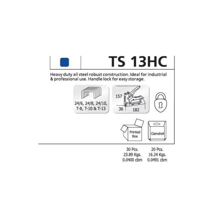 

Gun tacker / Hekter Gun / Stapler tembak kangaro TS 13HC