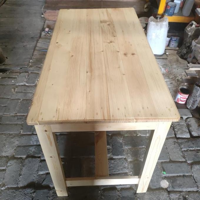 Terlaris Meja Makan Jati Belanda 120X60X75
