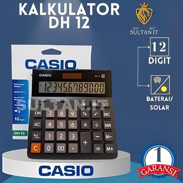 

restock Kalkulator Casio DH 12 Original