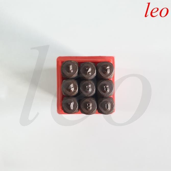 

Number Punch 2/3/4/5/6/8/10/12.5 mm Ketok Nomor Angka Reverse Stamp