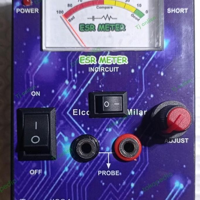 esr meter analog alat ukur elco dan milar