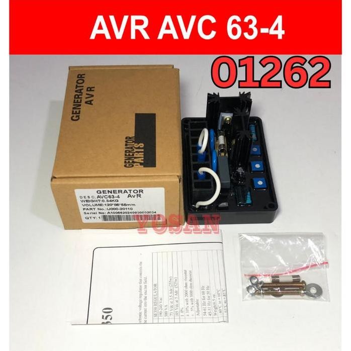 

Terlaris Avr Generator Basler Avc63-4 Avc 63-4 Avr Genset