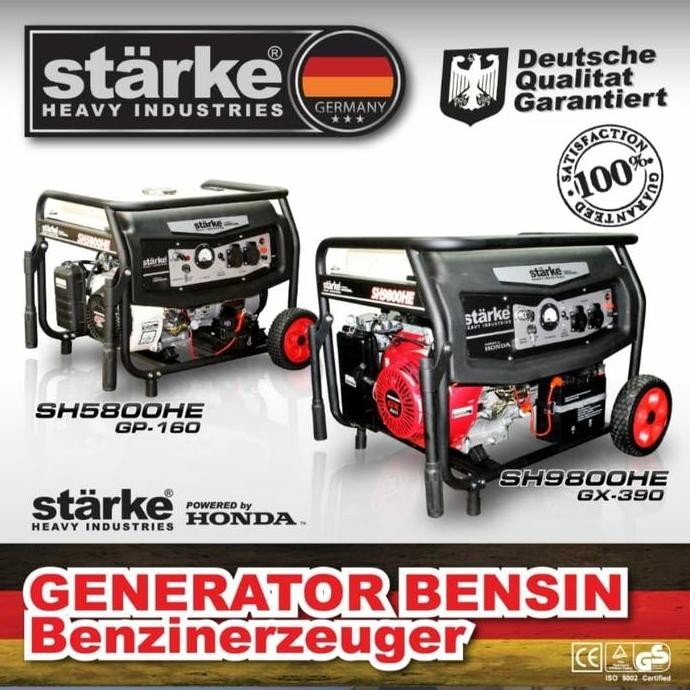 

Terlaris Genset Honda Starke Sh 5800 H ( Tanpa Stater / Manual )