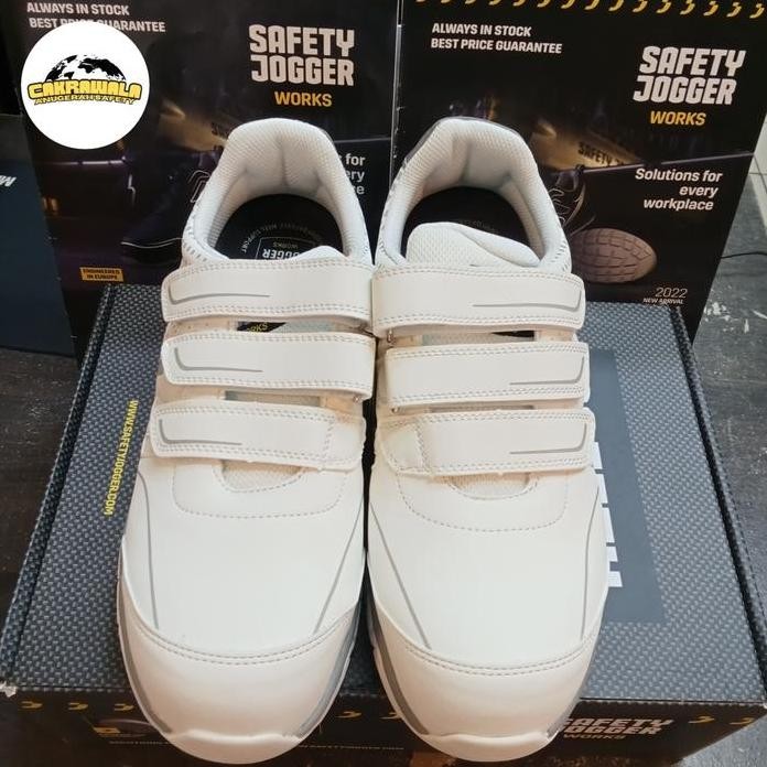 

Terlaris Sepatu Safety Jogger Pacco S1P Low -Putih
