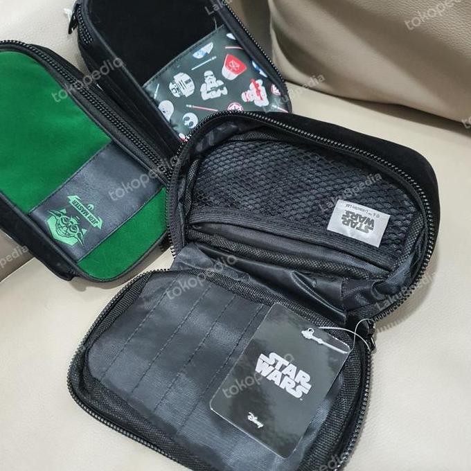 ready Original Starwars Organizer Bag Tas Hp Travel Dompet Star Wars Big