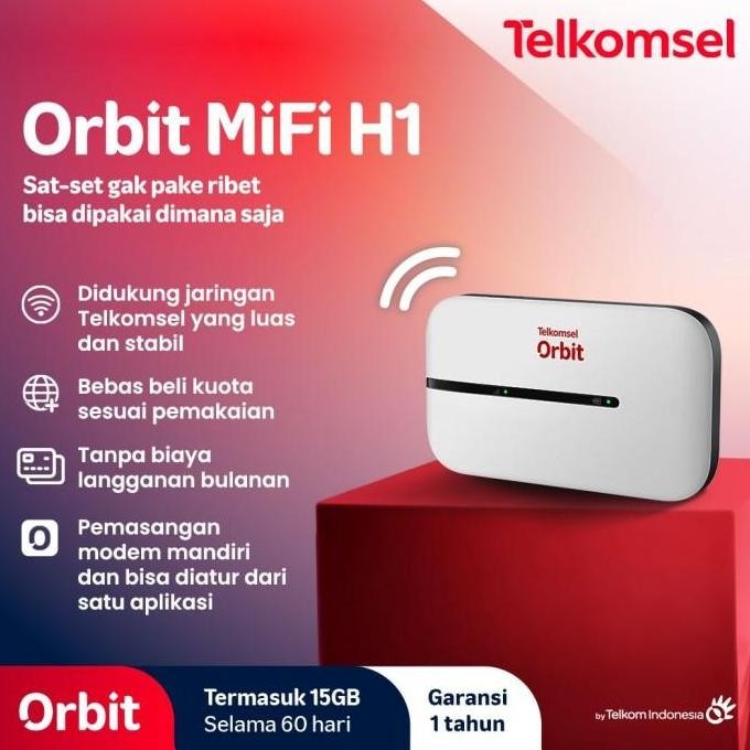 Mifi Modem Wifi Router 4G Unlock Huawei E5673 Free Smartfren 45Gb 1Thn