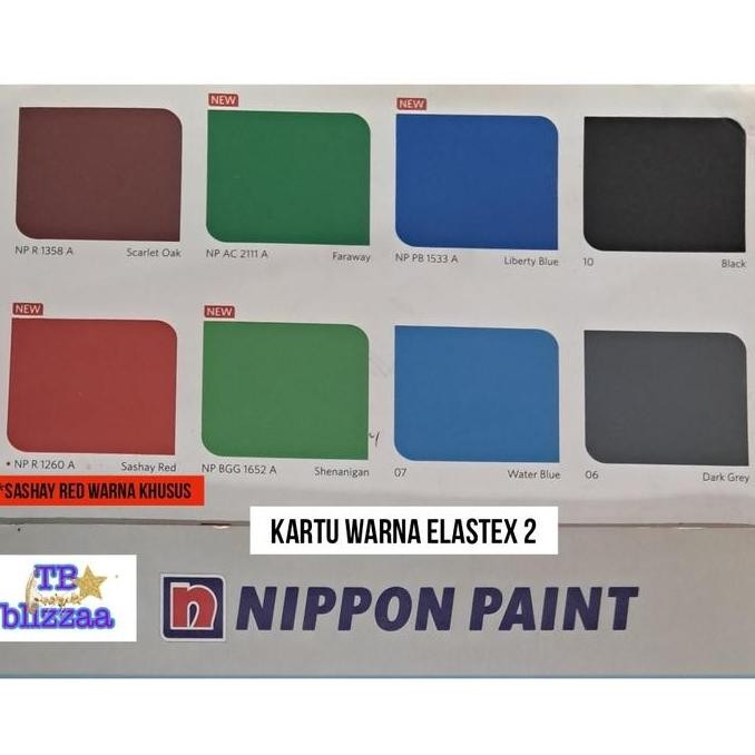 ready  Elastex 20 kg Elastex 20kg Nippon Paint Pail Ready Mix Asli Pabrik Nippon Paint Aneka Warna 2