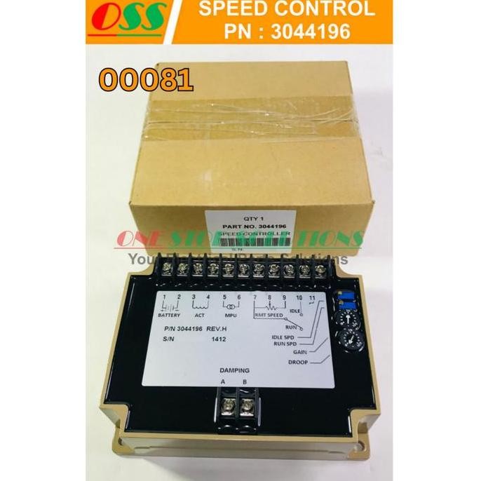 

Terlaris Engine Speed Control 3044196 Atau Governor Genset 30-44196