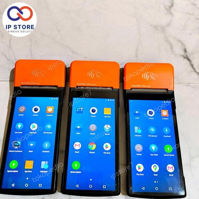 ready  Mesin kasir Sunmi V2 Pro Second