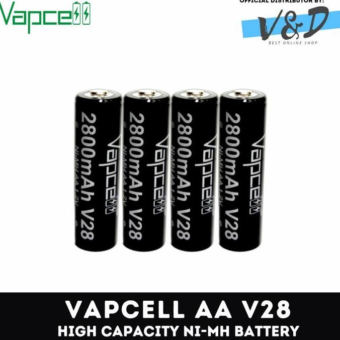 Baterai Aa Vapcell 2800 Mah / Baterai Cas Aa